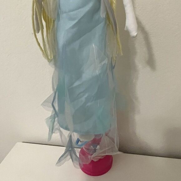 Pottery Barn Kids Designer Doll Mermaid on Land Sea Princess Blue Dress 18" - Picture 8 of 13